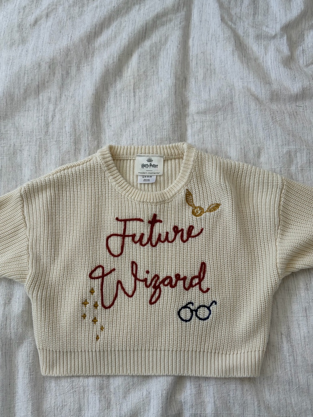Modern Moments Harry Potter ‘Future Wizard' Knit Sweater
